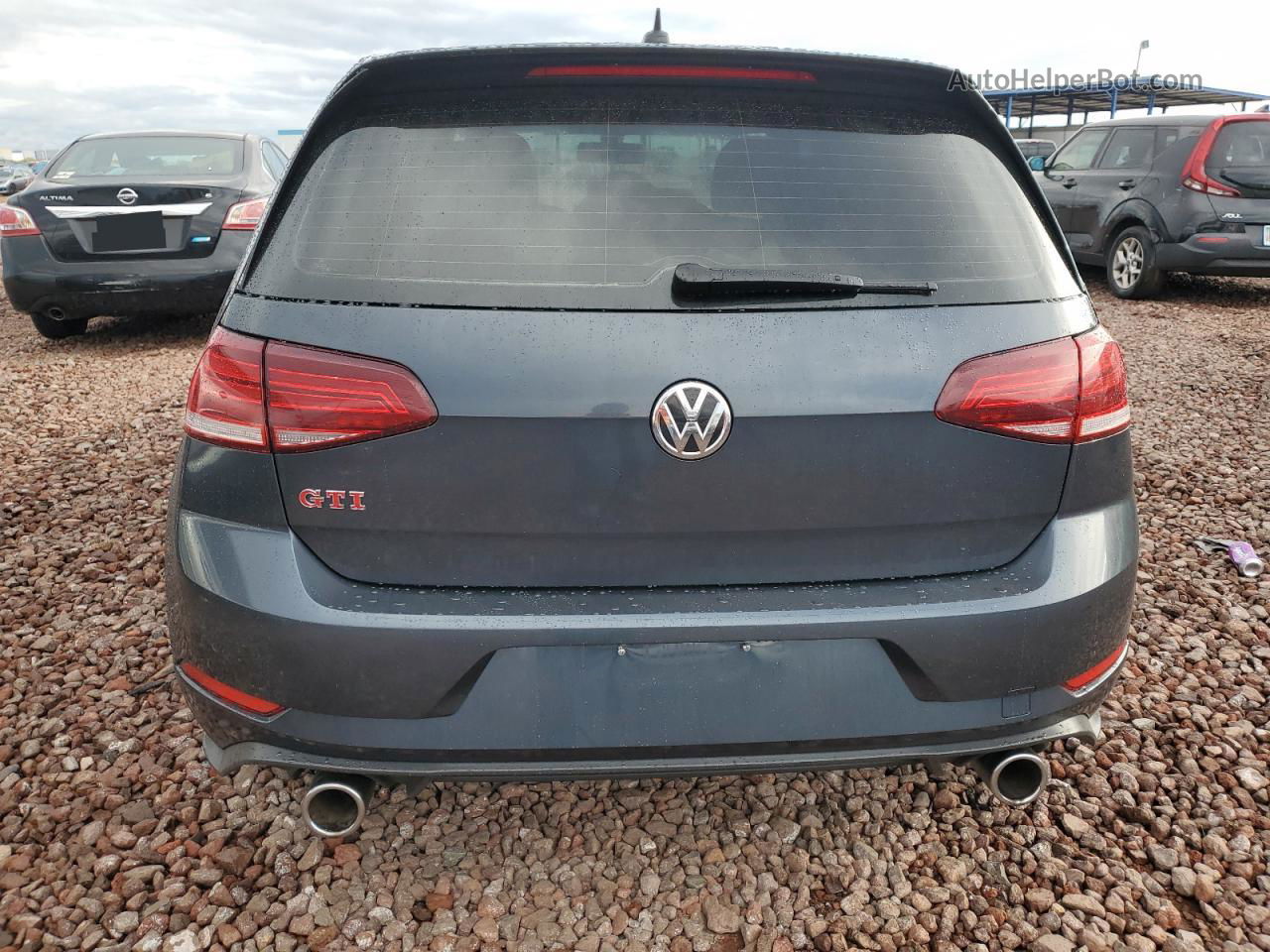 2019 Volkswagen Gti S Черный vin: 3VW6T7AU4KM034676