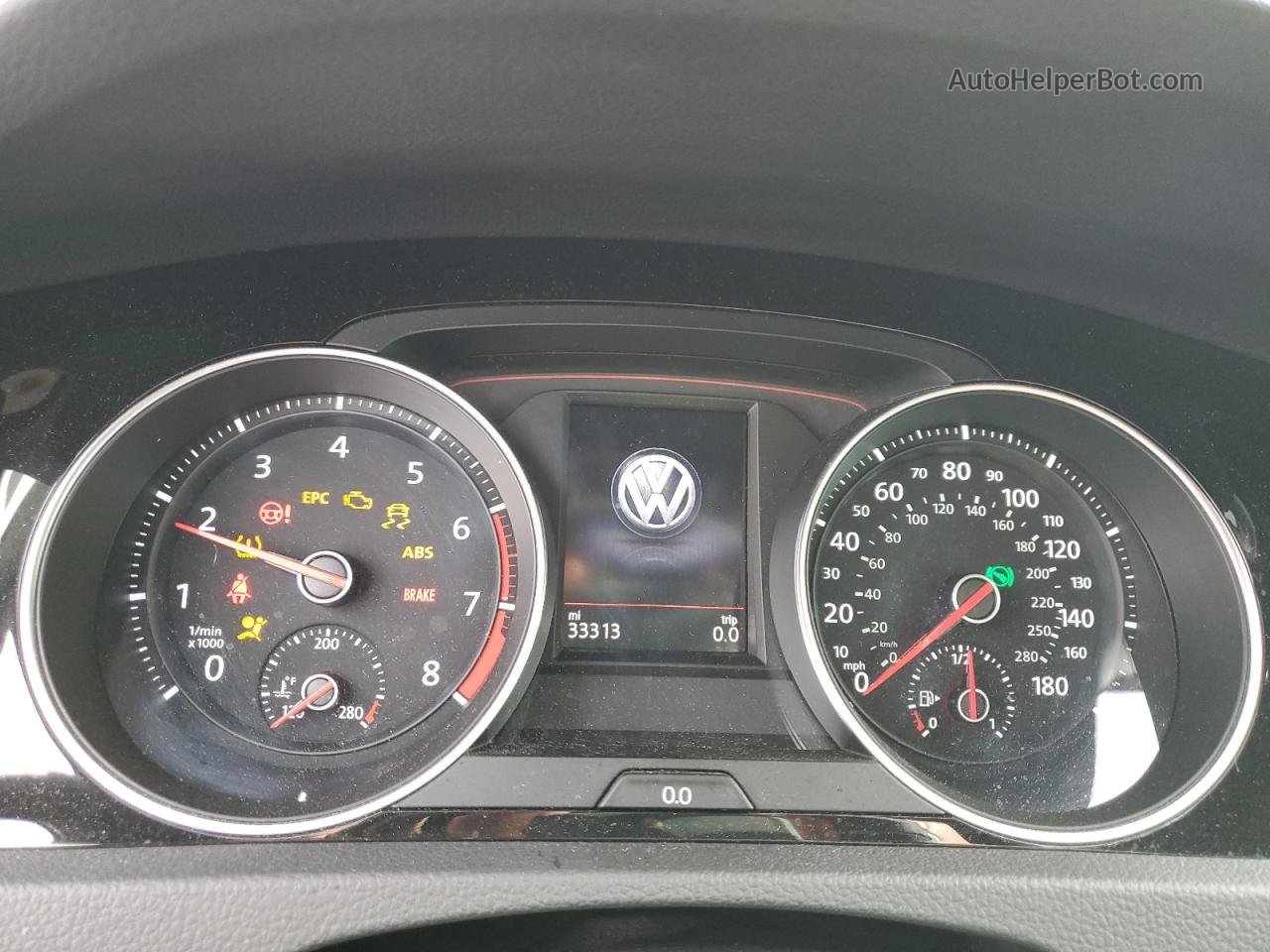 2019 Volkswagen Gti S Black vin: 3VW6T7AU4KM034676