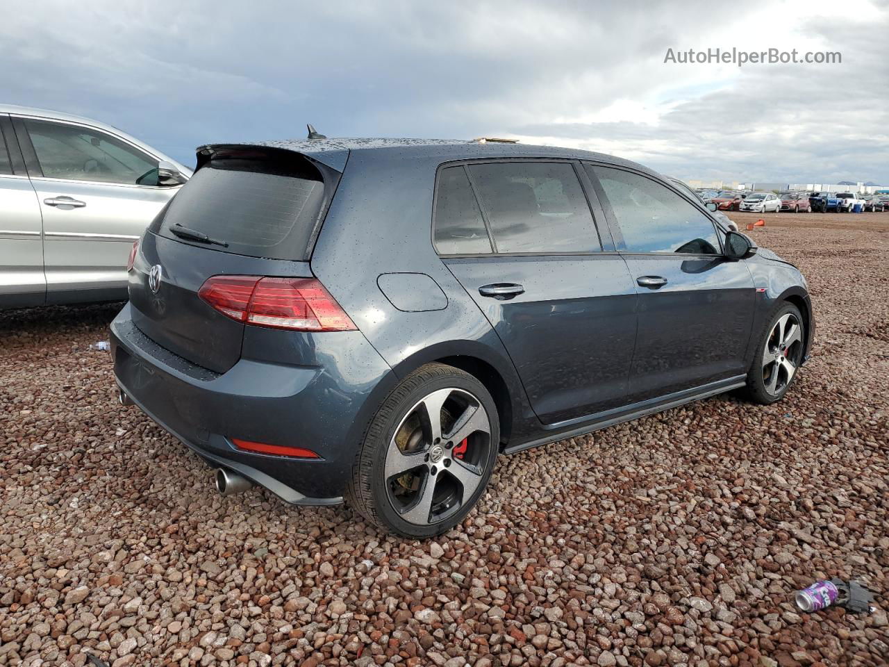 2019 Volkswagen Gti S Черный vin: 3VW6T7AU4KM034676