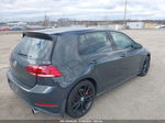 2019 Volkswagen Golf Gti 2.0t Autobahn/2.0t Rabbit Edition/2.0t S/2.0t Se Gray vin: 3VW6T7AU5KM007731