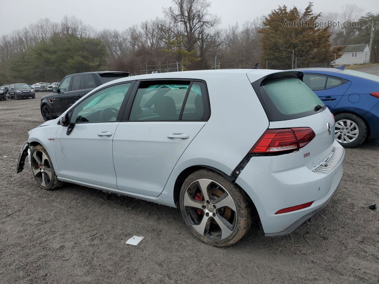 2019 Volkswagen Gti S Silver vin: 3VW6T7AU6KM028717