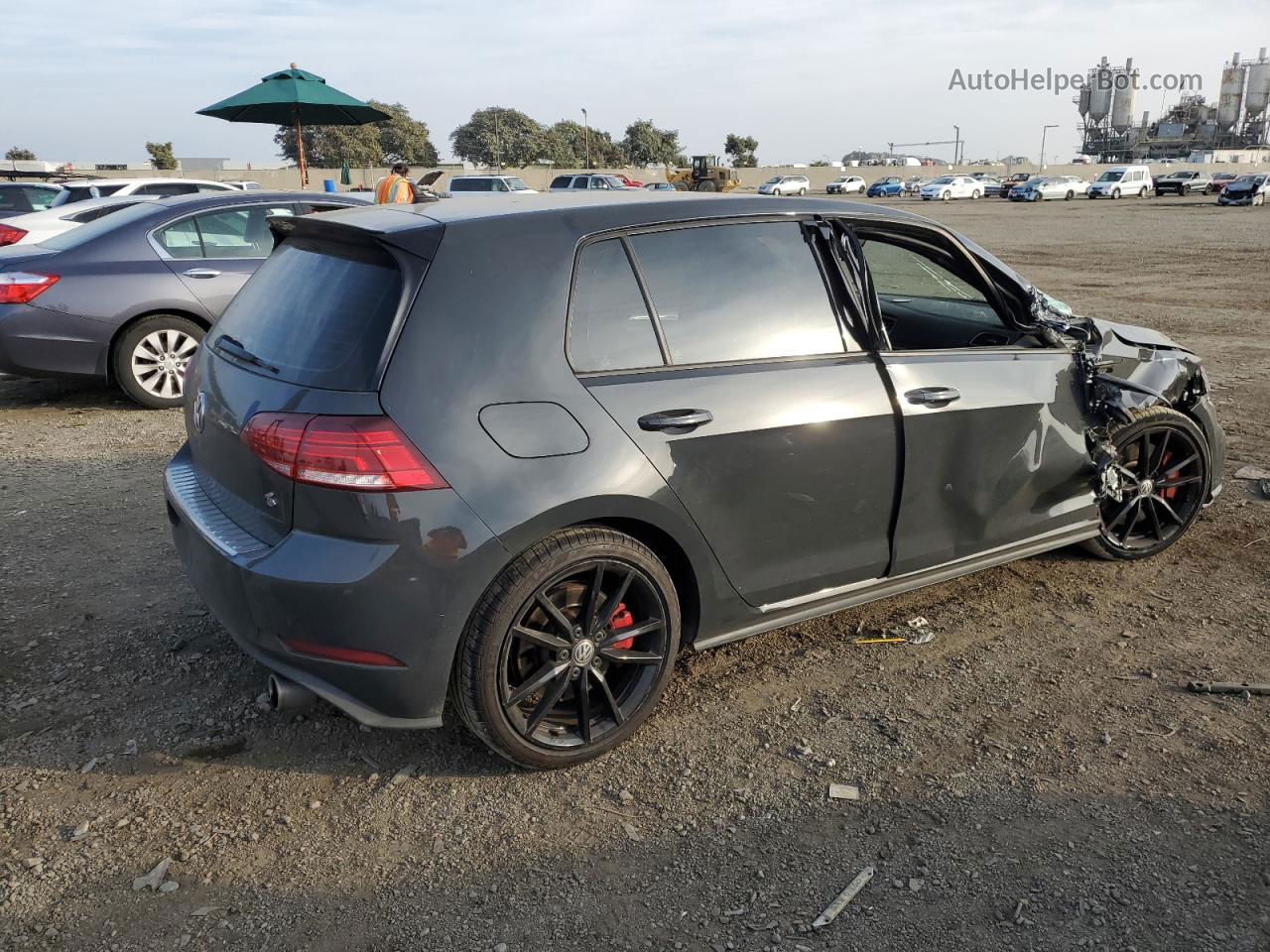 2019 Volkswagen Gti S Charcoal vin: 3VW6T7AU7KM004684