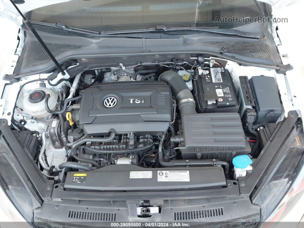 2019 Volkswagen Golf Gti 2.0t Autobahn/2.0t Rabbit Edition/2.0t S/2.0t Se White vin: 3VW6T7AU7KM006046
