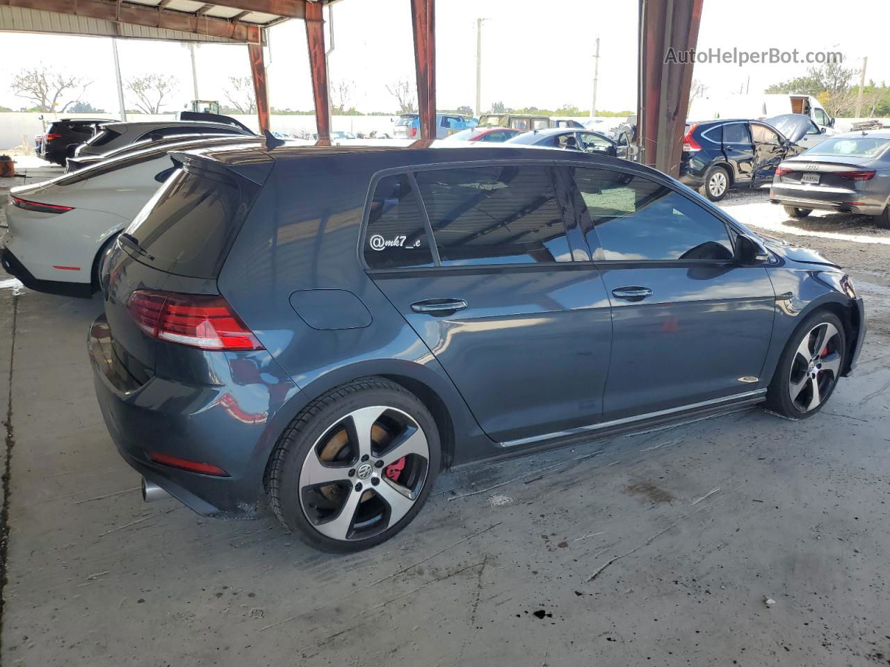 2019 Volkswagen Gti S Charcoal vin: 3VW6T7AU7KM013790