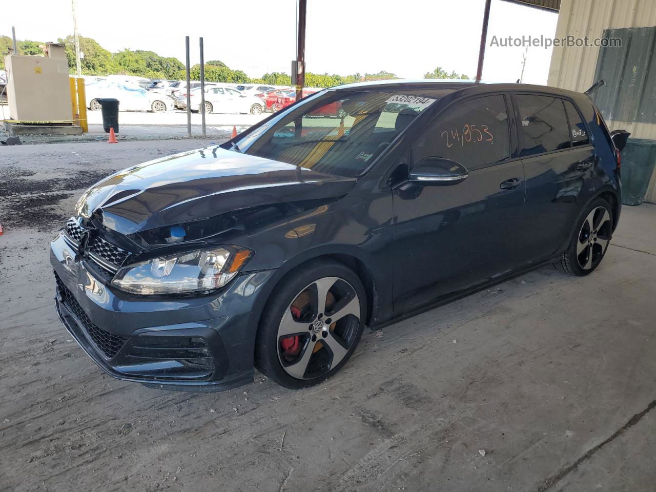 2019 Volkswagen Gti S Charcoal vin: 3VW6T7AU7KM013790