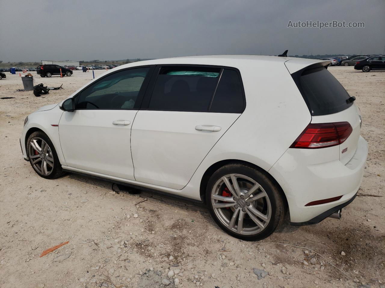 2019 Volkswagen Gti S Белый vin: 3VW6T7AU7KM033912