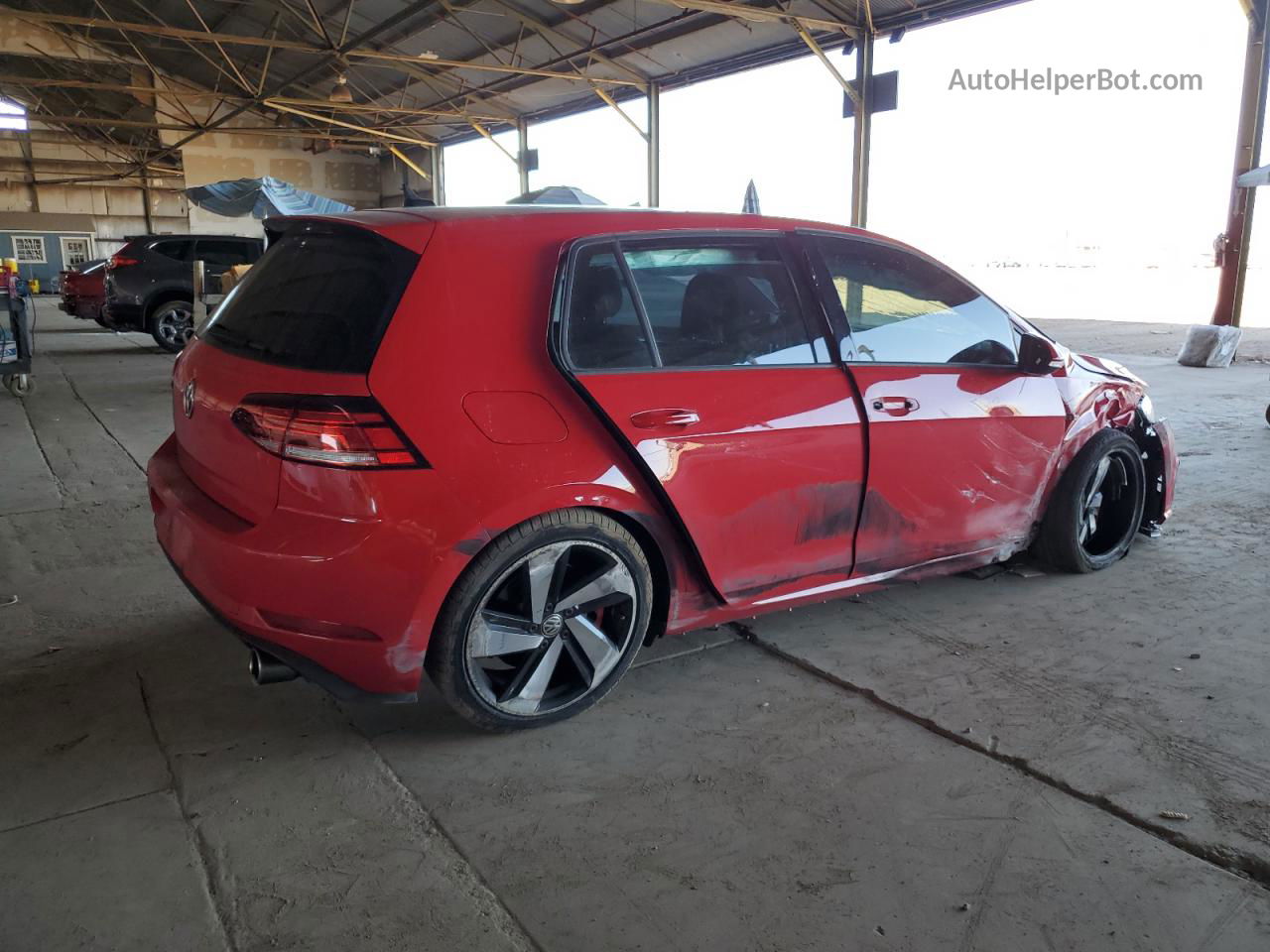 2019 Volkswagen Gti S Red vin: 3VW6T7AU8KM002247