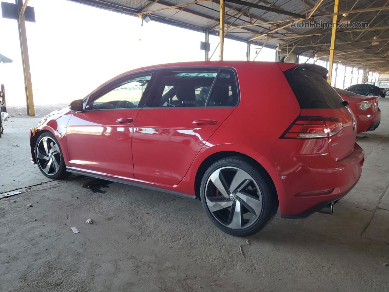 2019 Volkswagen Gti S Red vin: 3VW6T7AU8KM002247