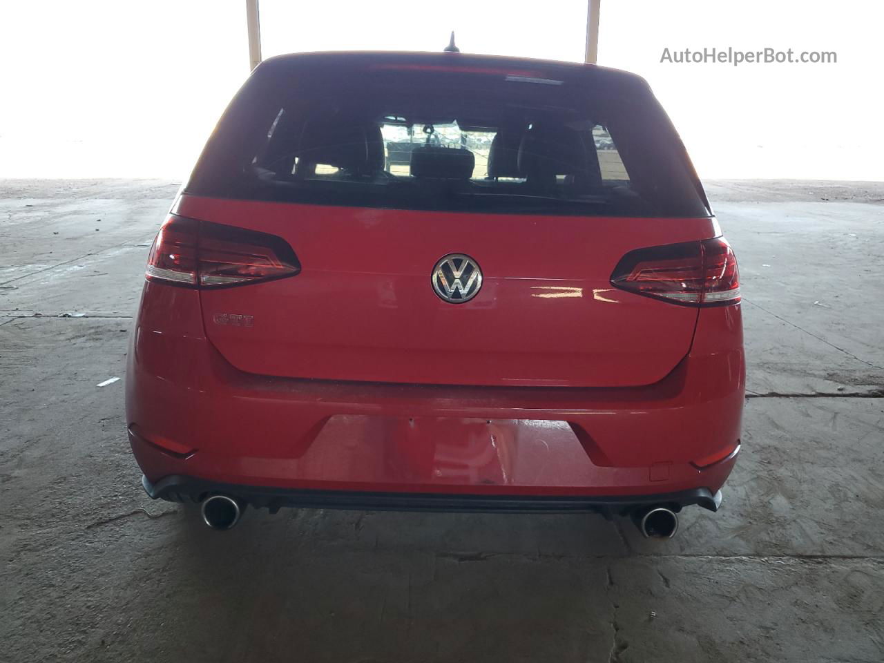 2019 Volkswagen Gti S Red vin: 3VW6T7AU8KM002247