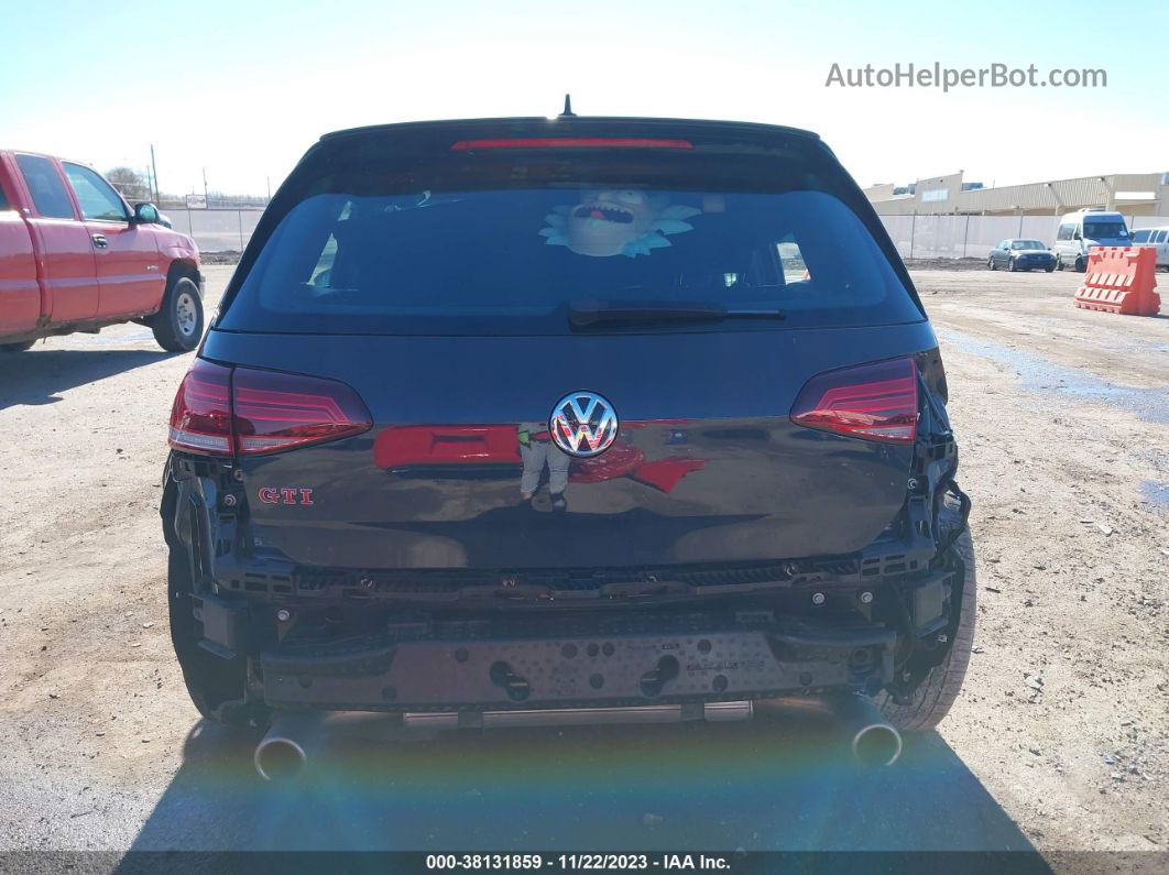 2019 Volkswagen Golf Gti 2.0t Se/2.0t Autobahn/2.0t Rabbit Edition/2.0t S Gray vin: 3VW6T7AU8KM006749