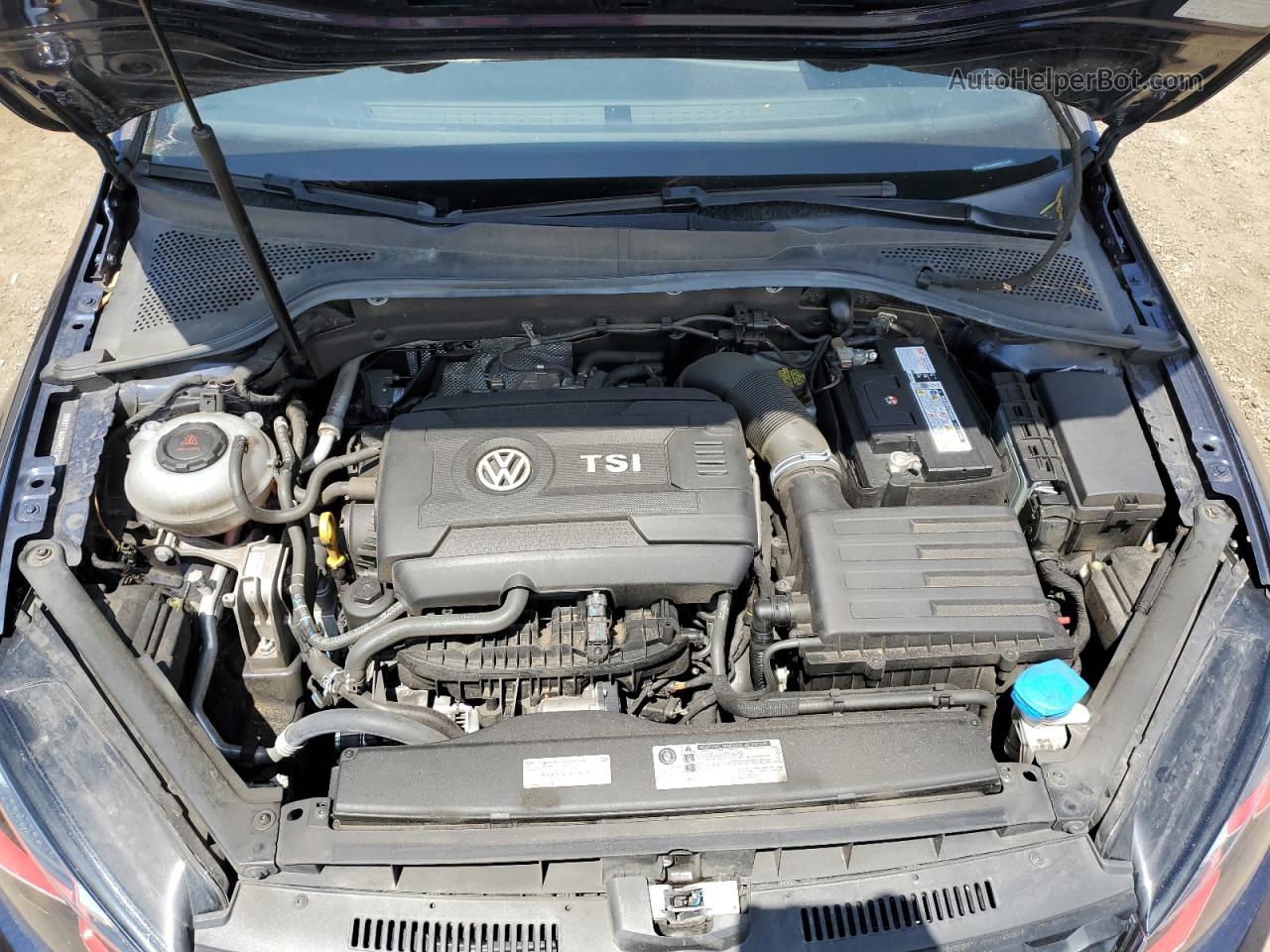 2019 Volkswagen Gti S Blue vin: 3VW6T7AU8KM021686