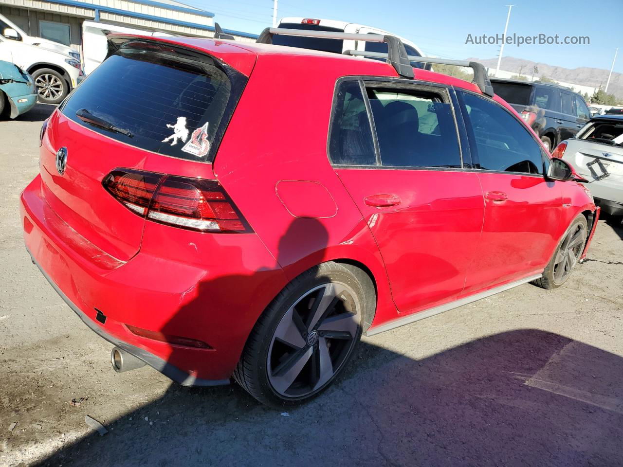 2019 Volkswagen Gti S Красный vin: 3VW6T7AU9KM002242