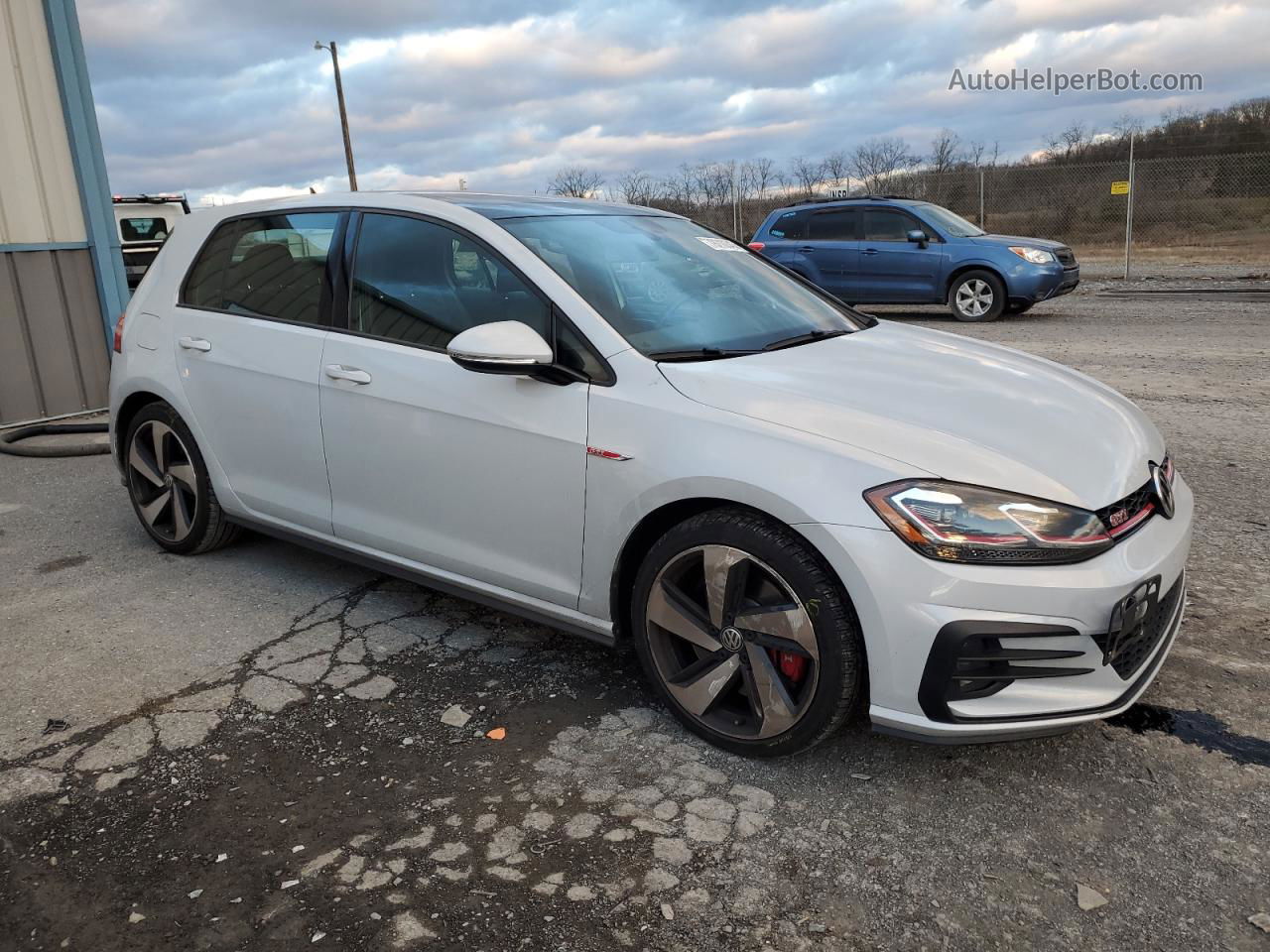 2019 Volkswagen Gti S Белый vin: 3VW6T7AU9KM017520