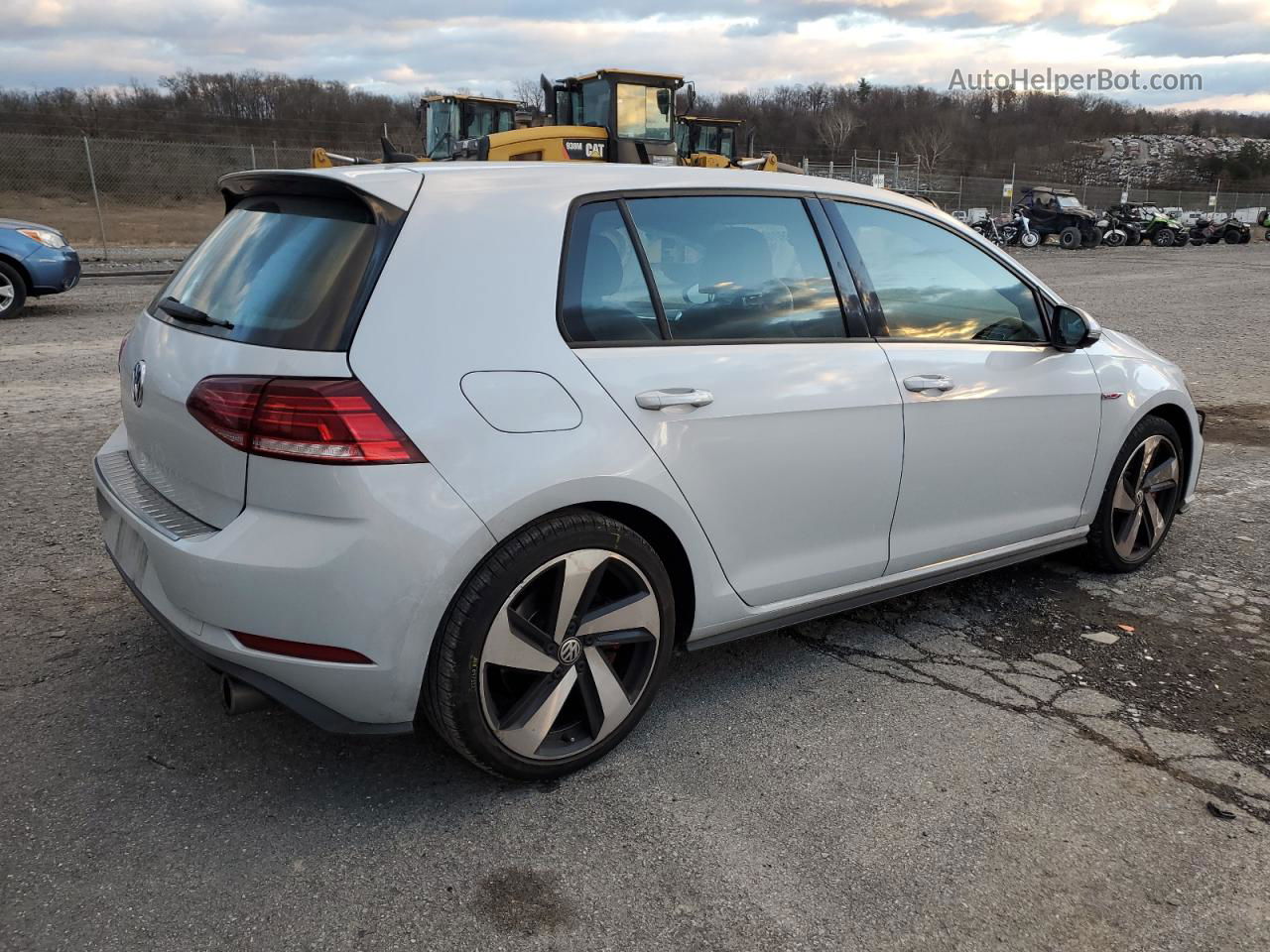 2019 Volkswagen Gti S Белый vin: 3VW6T7AU9KM017520