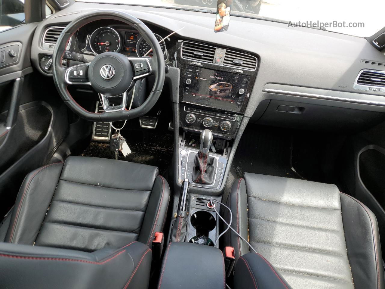 2019 Volkswagen Gti S Черный vin: 3VW6T7AU9KM038089