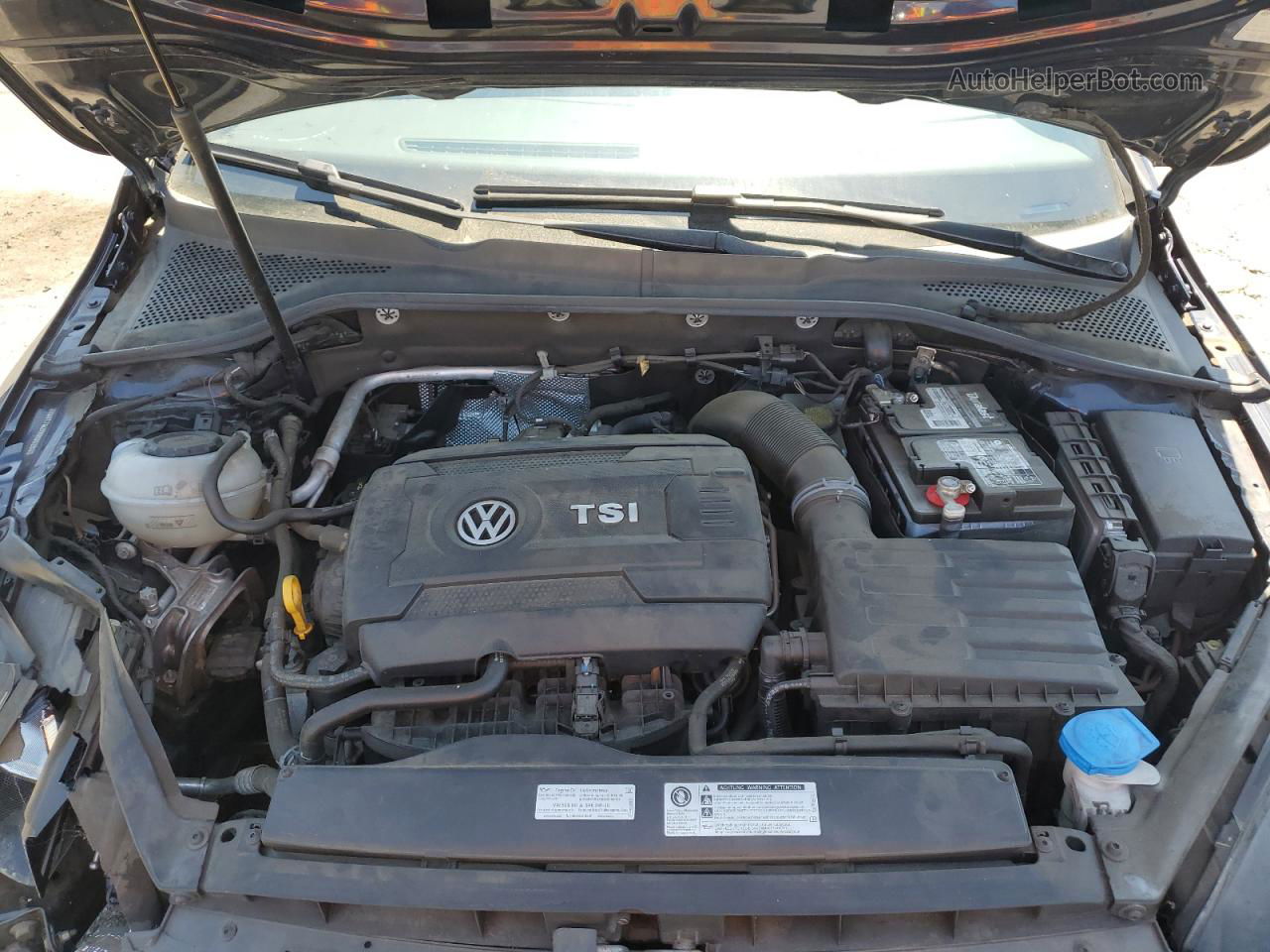 2019 Volkswagen Gti S Синий vin: 3VW6T7AUXKM002833