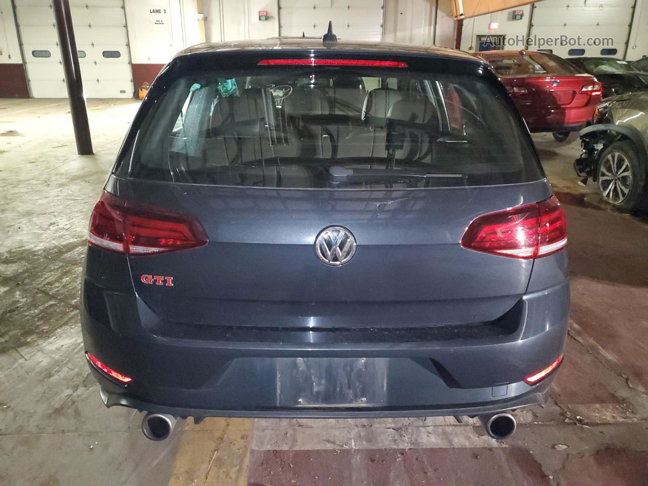 2019 Volkswagen Gti S Charcoal vin: 3VW6T7AUXKM037324