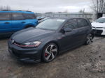 2019 Volkswagen Gti S Gray vin: 3VW6T7AUXKM038151