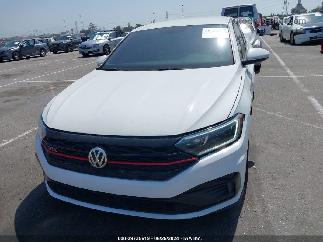 2019 Volkswagen Jetta Gli 2.0t 35th Anniversary Edition/2.0t Autobahn/2.0t S White vin: 3VW6T7BU5KM266363