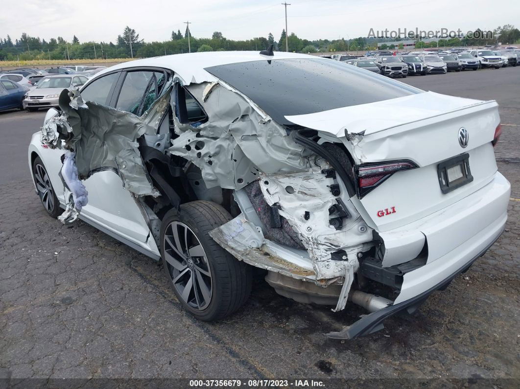 2019 Volkswagen Jetta Gli 2.0t 35th Anniversary Edition/2.0t Autobahn/2.0t S White vin: 3VW6T7BU6KM159709