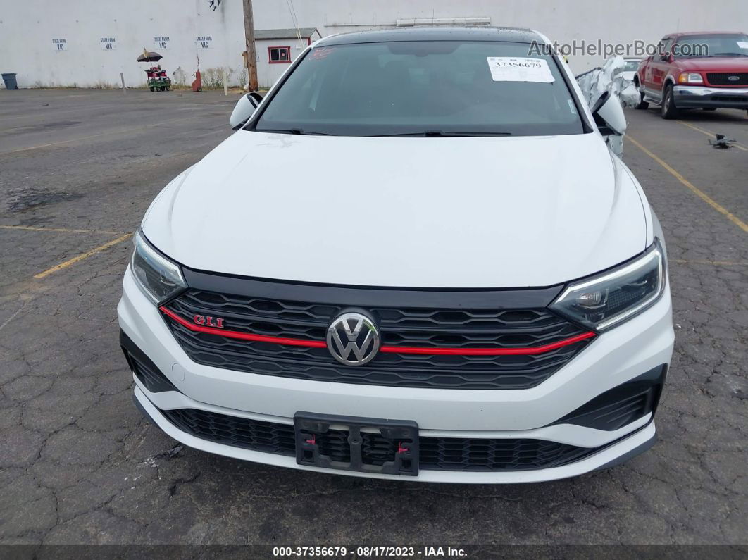 2019 Volkswagen Jetta Gli 2.0t 35th Anniversary Edition/2.0t Autobahn/2.0t S Белый vin: 3VW6T7BU6KM159709