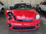 2014 Volkswagen Beetle Turbo Red vin: 3VW7T7AT1EM817034