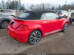 2014 Volkswagen Beetle 2.0t R-line Red vin: 3VW7T7AT2EM801389