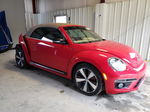 2014 Volkswagen Beetle Turbo Red vin: 3VW7T7AT2EM807032