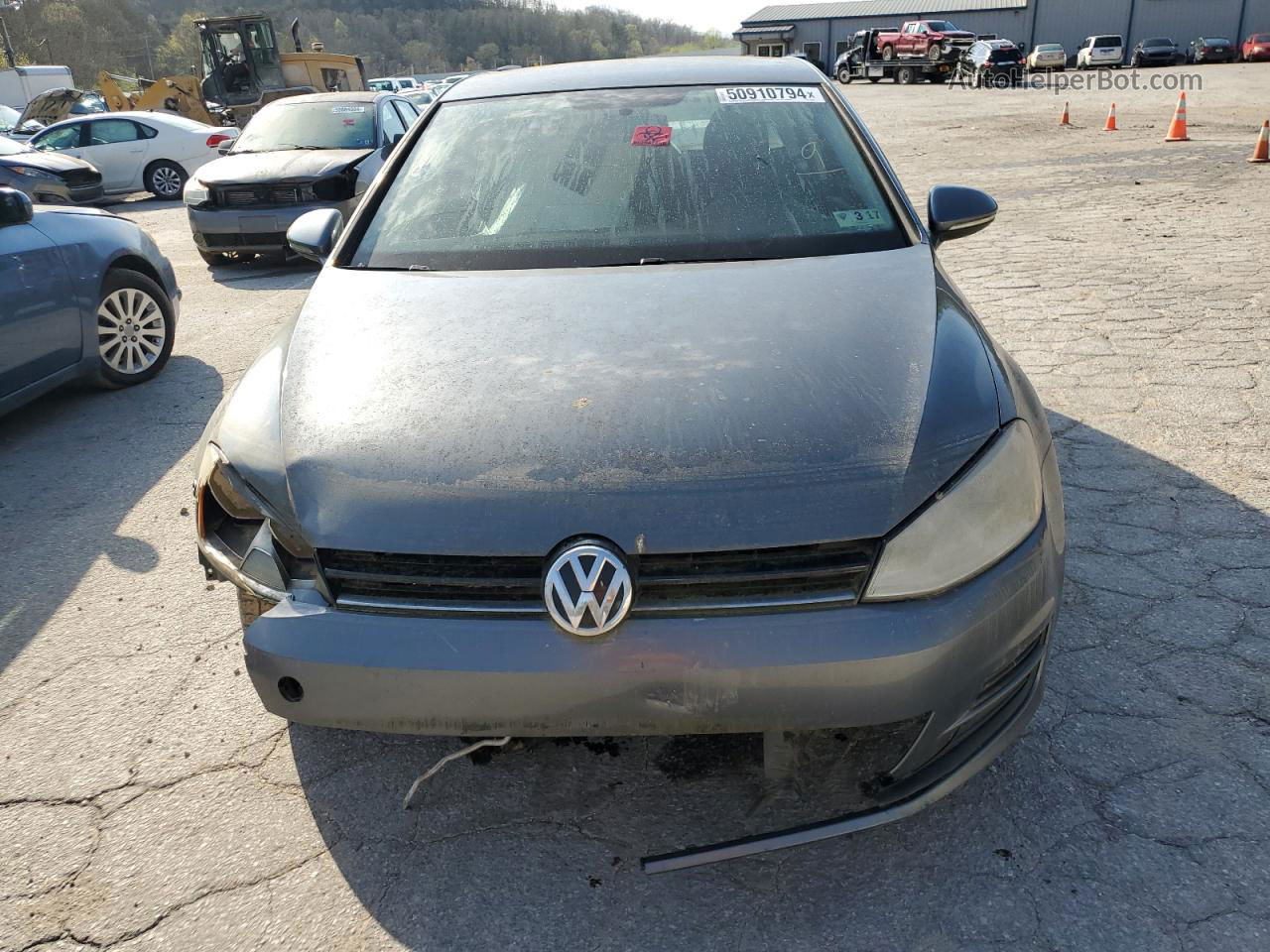 2015 Volkswagen Golf  Gray vin: 3VW817AU2FM024846