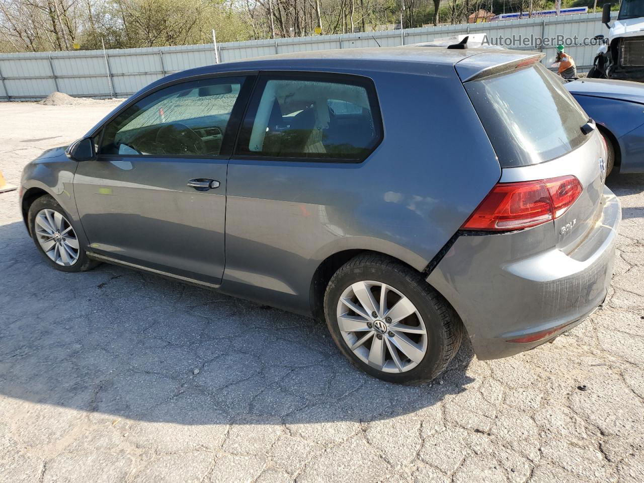 2015 Volkswagen Golf  Gray vin: 3VW817AU2FM024846