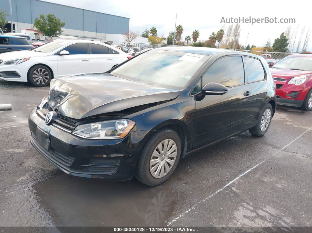 2015 Volkswagen Golf Launch Edition 2-door Черный vin: 3VW817AU7FM021229