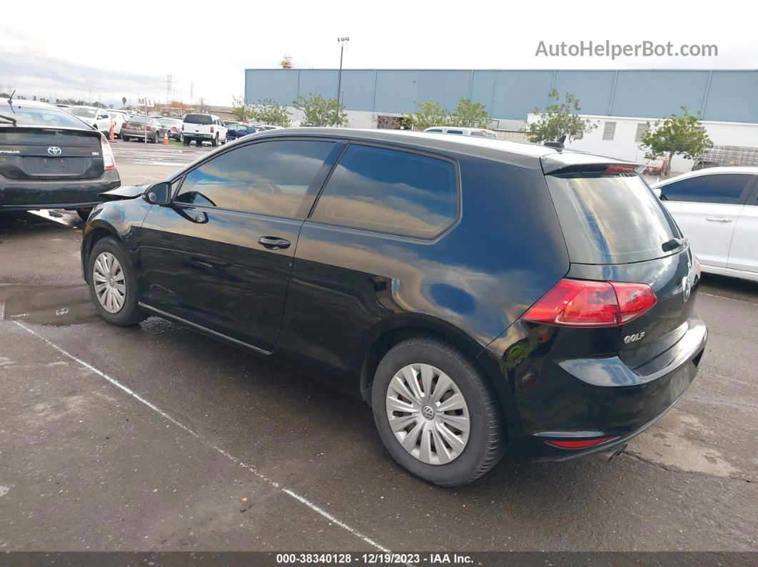 2015 Volkswagen Golf Launch Edition 2-door Черный vin: 3VW817AU7FM021229