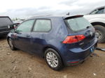 2016 Volkswagen Golf Base / S Blue vin: 3VW917AU0GM009834