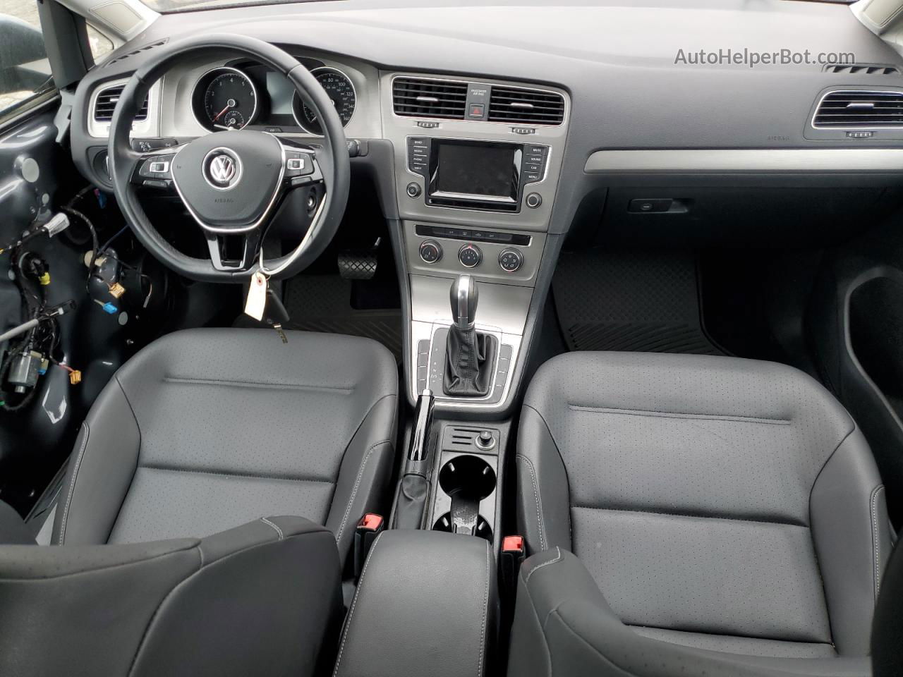 2015 Volkswagen Golf  Серый vin: 3VW917AU7FM078616