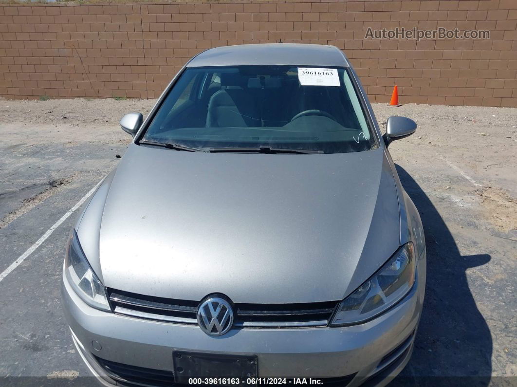 2015 Volkswagen Golf Tsi S 2-door Silver vin: 3VW917AUXFM101435