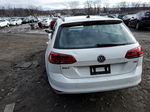 2015 Volkswagen Golf Sportwagen S White vin: 3VWA17AU4FM510298