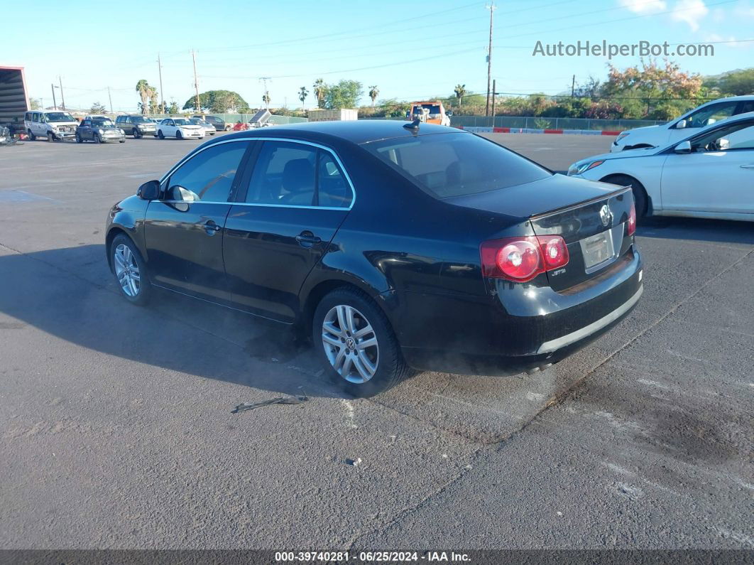 2009 Volkswagen Jetta Tdi Black vin: 3VWAL71K59M025875