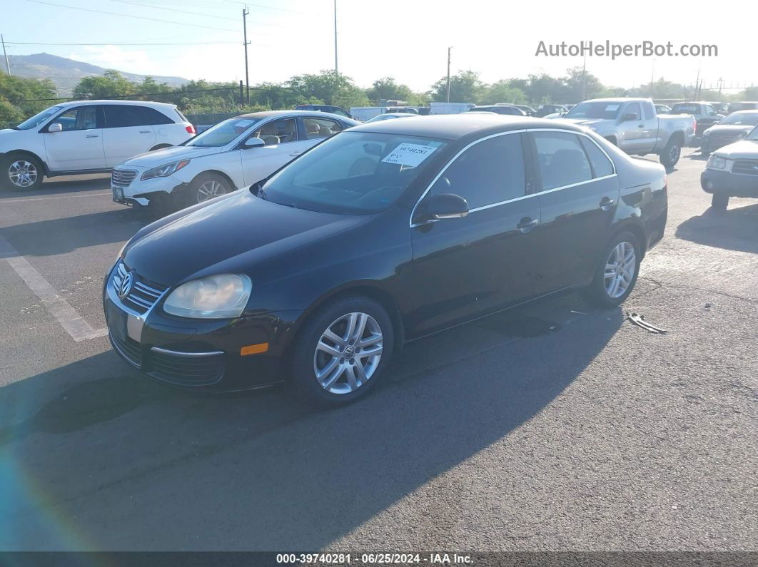 2009 Volkswagen Jetta Tdi Black vin: 3VWAL71K59M025875