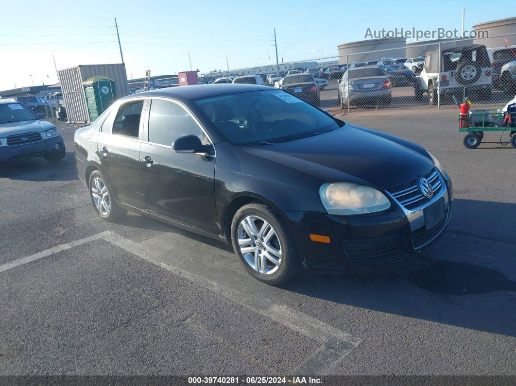 2009 Volkswagen Jetta Tdi Black vin: 3VWAL71K59M025875