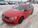 2015 Volkswagen Jetta Se Red vin: 3VWB07AJ0FM232545