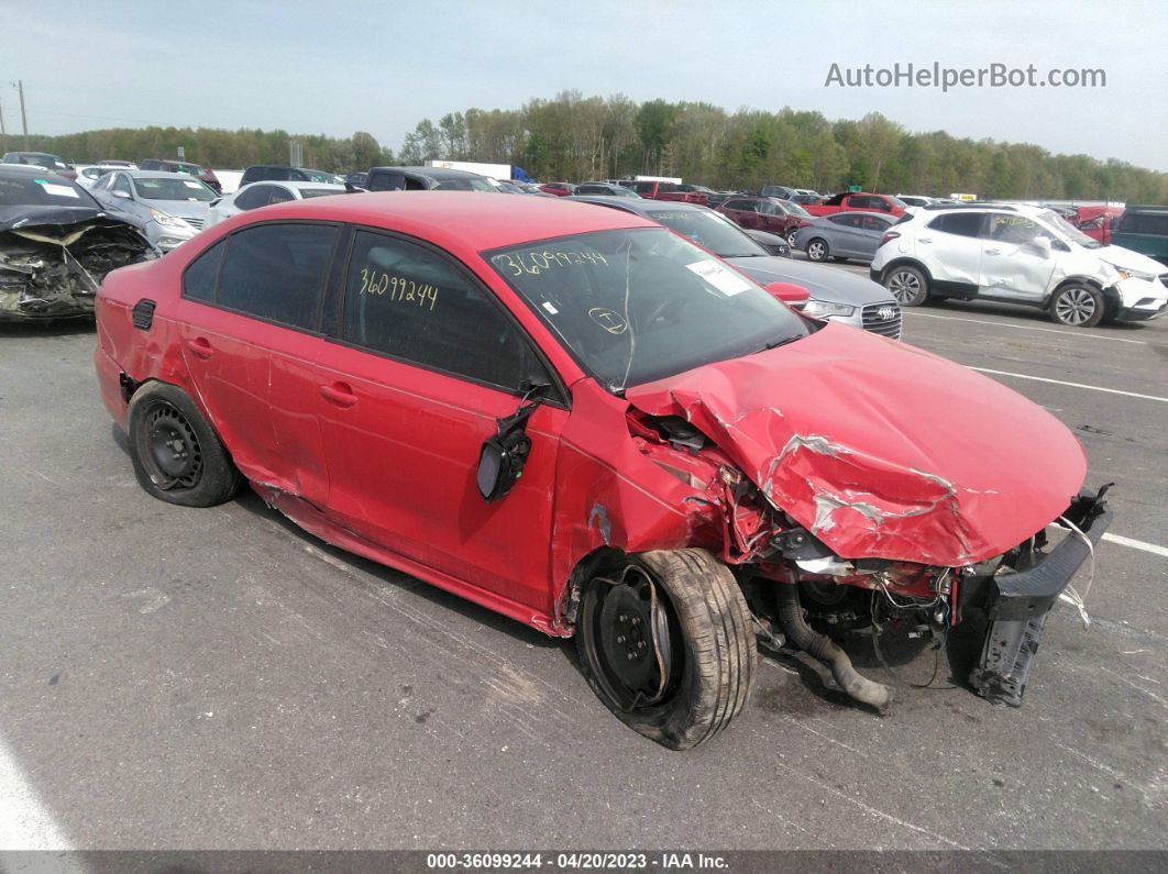 2014 Volkswagen Jetta Sedan Se Red vin: 3VWB07AJ4EM440832