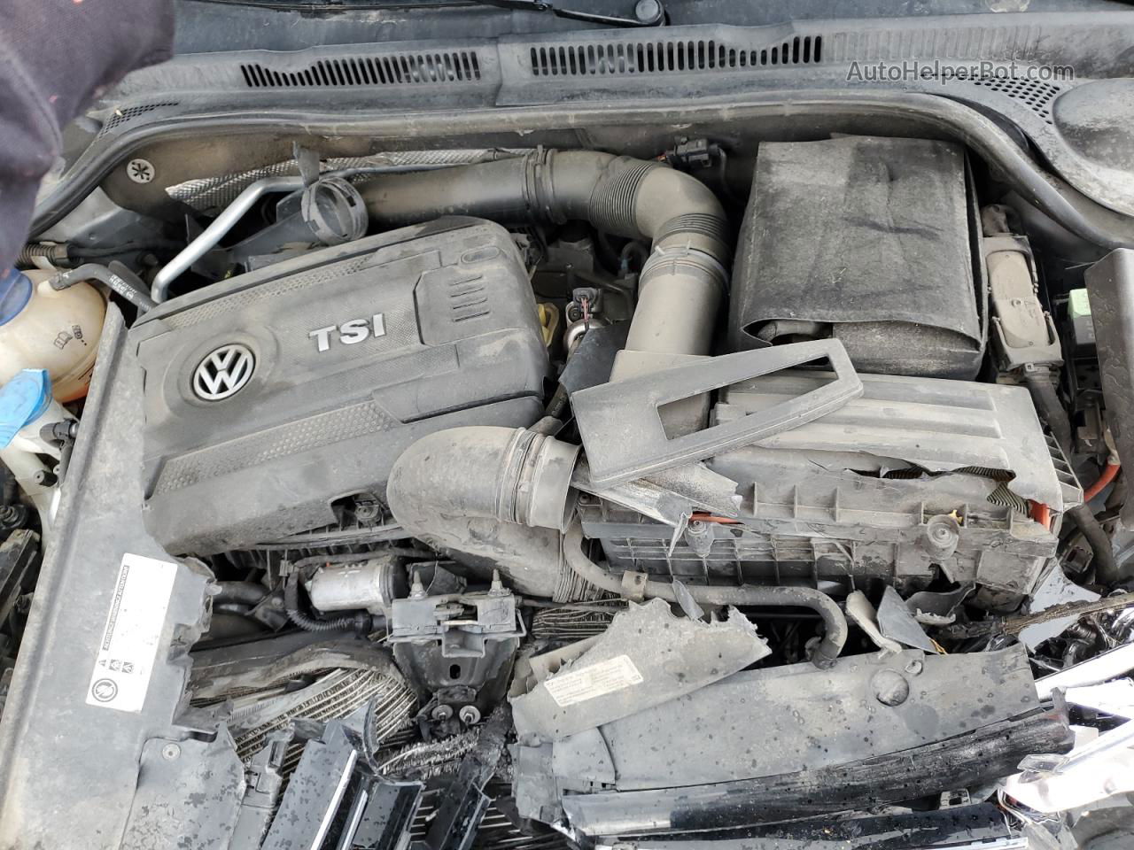 2015 Volkswagen Jetta Se Gray vin: 3VWB07AJ9FM336404