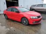 2016 Volkswagen Jetta Sport Red vin: 3VWB17AJ1GM254391