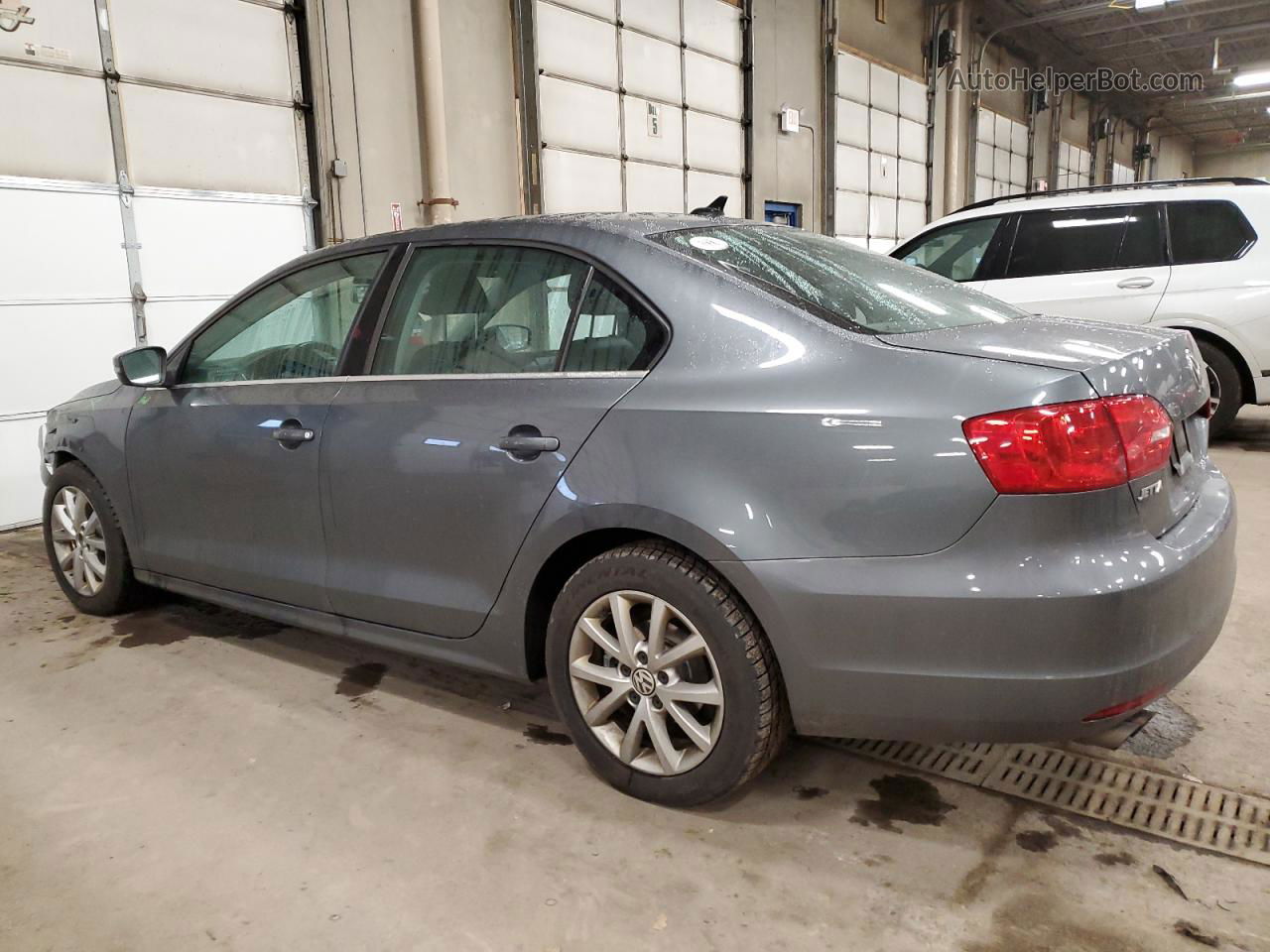 2014 Volkswagen Jetta Se Серый vin: 3VWB17AJ2EM365920