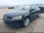 2014 Volkswagen Jetta 1.8t Se Black vin: 3VWB17AJ3EM420424