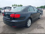 2014 Volkswagen Jetta 1.8t Se Black vin: 3VWB17AJ3EM420424