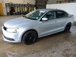 2014 Volkswagen Jetta Se Silver vin: 3VWB17AJ8EM223345