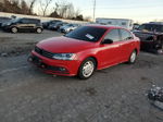 2016 Volkswagen Jetta Sport Red vin: 3VWB17AJXGM340850