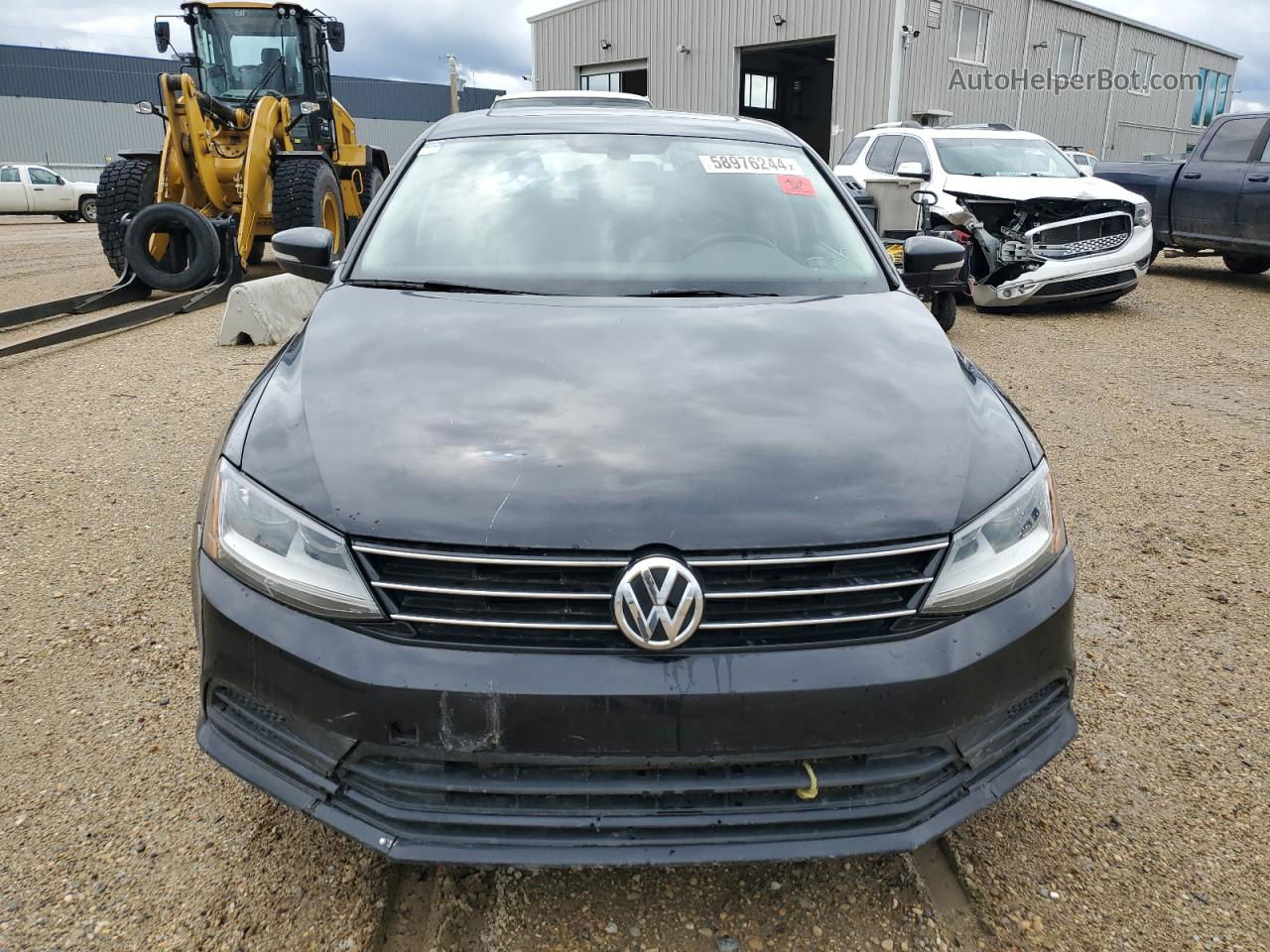 2017 Volkswagen Jetta Se Black vin: 3VWB67AJ0HM255003