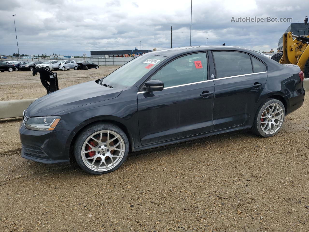 2017 Volkswagen Jetta Se Black vin: 3VWB67AJ0HM255003